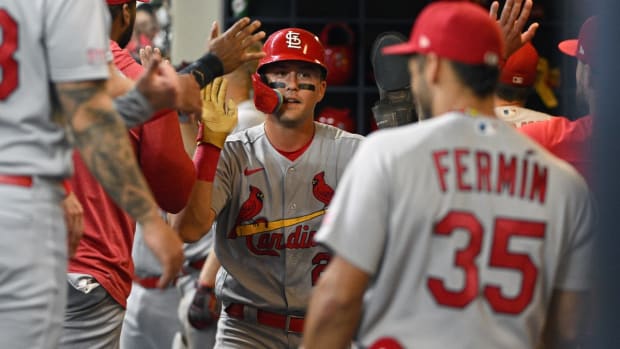 St. Louis Cardinals outfielder Lars Nootbaar